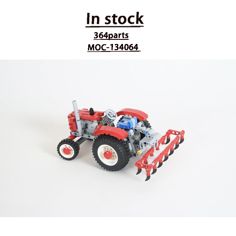 Urban Farming Is - MOC-134064 Urban Farm Landbouw Retro Tractor