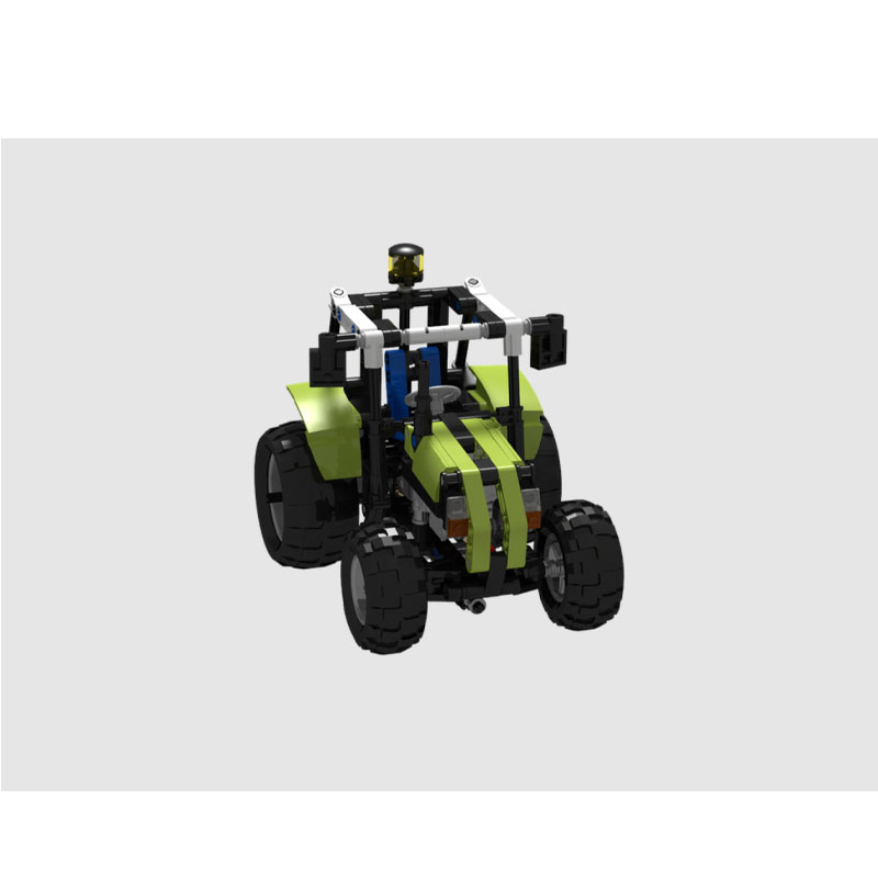Urban Farming Is - MOC-46194 Urban Farm Landbouwtractor Bouwsteenmodel 284