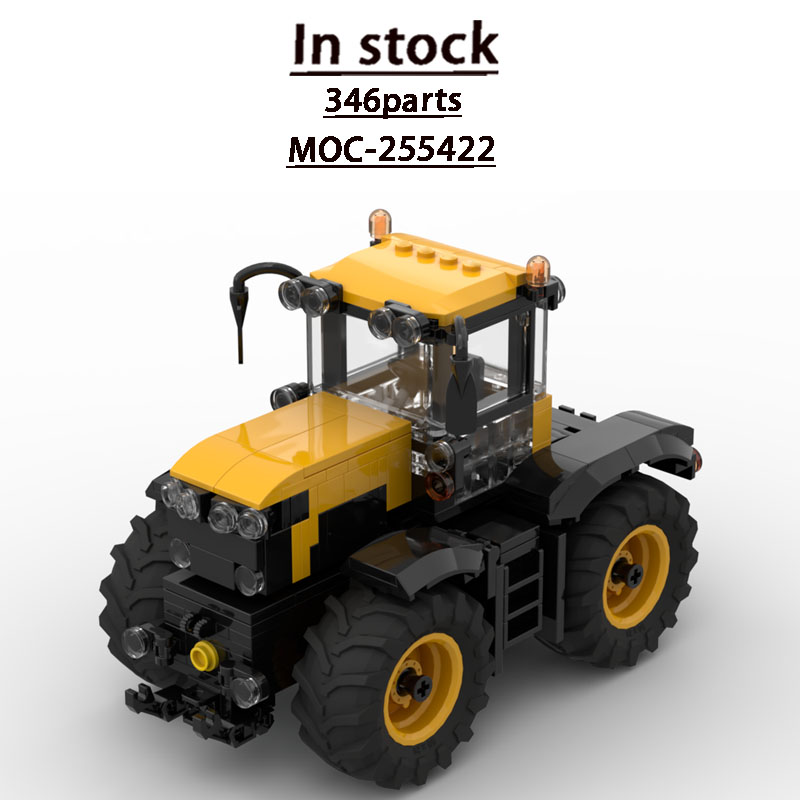 Urban Farming Is - MOC-255422 Stedelijke boerderij Landbouwtractor Bouwsteenmodel 346