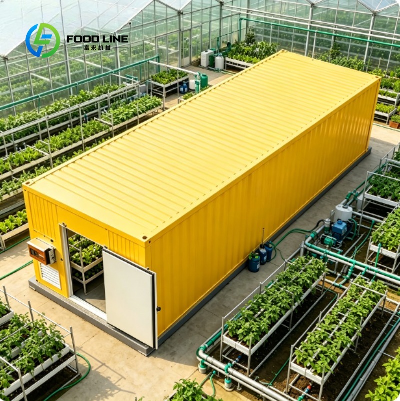 Urban Farming Is - Modulair slimme kweekcontainer automatisch plantensysteem voor