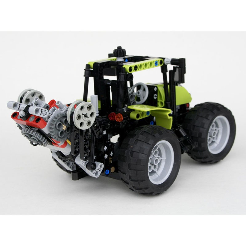 Urban Farming Is - MOC-4933 Urban Farm Landbouwtractor Bouwsteenmodel 577