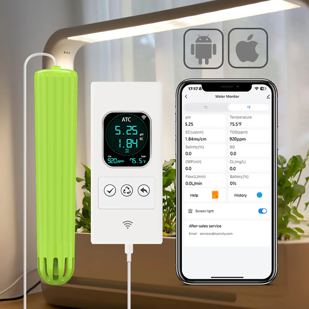 Kactoily 4-in-1 WiFi-sensor Ur - Urban Farming Urban Gardening recensie en prijs